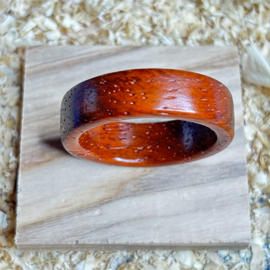 Walnut Ring (Solid Wood) Size 12.5 FREE SHIPPING