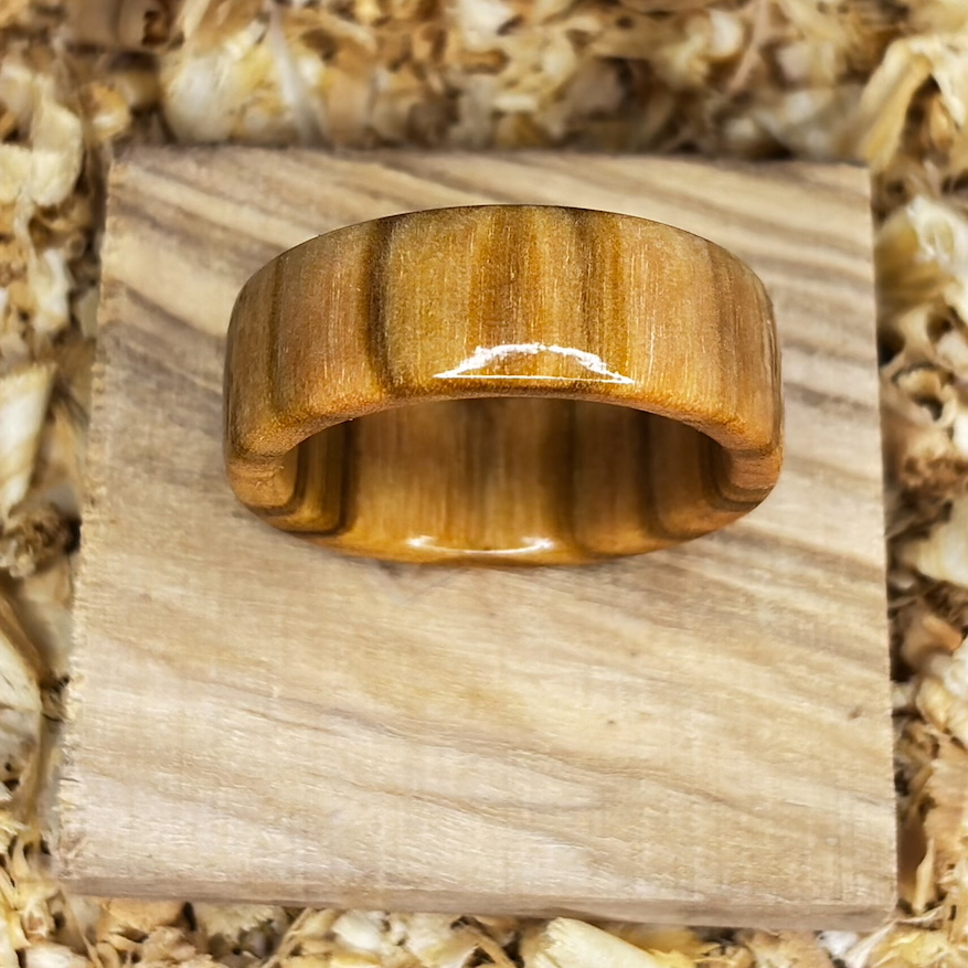 Olivewood Ring (Solid Wood) Size 10.5 FREE SHIPPING