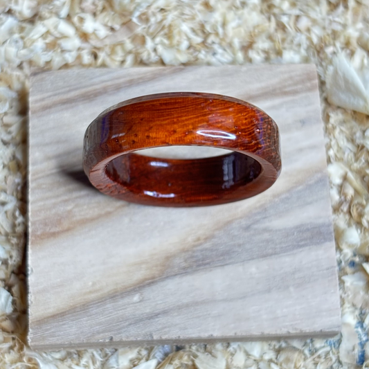 Walnut Ring (Solid Wood) Size 8.5 FREE SHIPPING